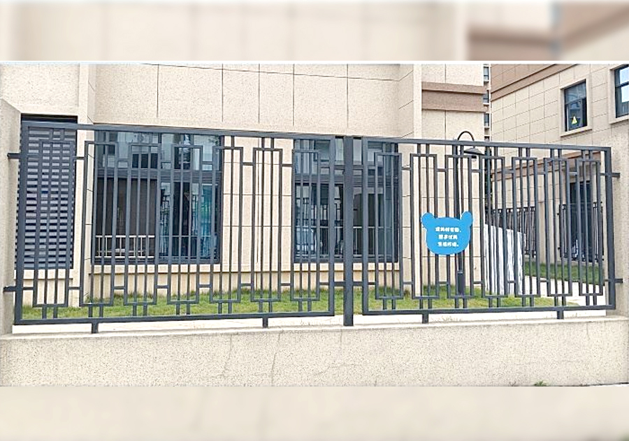 Barandilla ligera de aluminio de lujo de estilo europeo