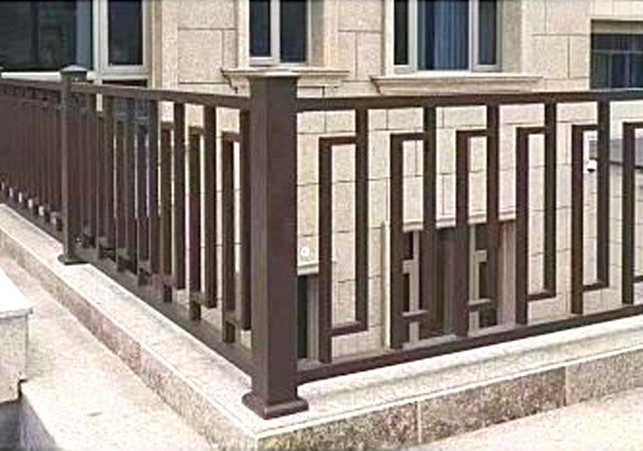 Valla calada geométrica minimalista moderna